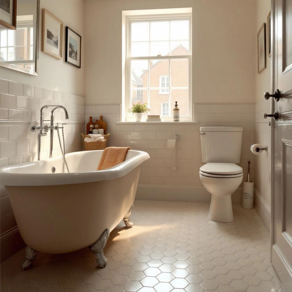 Bathroom remodeling in progress